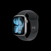 46毫米的银色铝金属表壳取雾紫色活动型表带相得